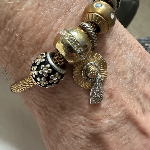 Brighton 8 inch charm Braclet 
 Braclet 20
Charms are 5 each
Pick ones you want. - Picture 6 of 14